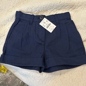Crewcuts High Waist Navy Shorts